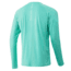 HUK Performance Fishing Pursuit Vented Long Sleeve - Mens, Electric Green, 2XL, H1200150-313-XXL