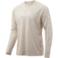 HUK Performance Fishing Pursuit Vented Long Sleeve Tee - Mens, Bone, 2XL, H1200150-102-XXL