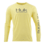 HUK Performance Fishing Pursuit Vented LS Tops, Long Sleeve - Mens, Butter, Large, H1200150-745-L