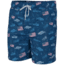 HUK Performance Fishing Pursuit Volley Fish And Flags Shorts - Youth, Set Sail, YS, H7200012-489-YS