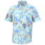 HUK Performance Fishing Radical Botanical Kona - Mens, Eggsheel Blue, 2XL, H1500195-494-XXL