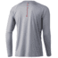 HUK Performance Fishing Reflection Pursuit Long-Sleeve Shirt - Men's, Medium, Overcast Grey, H1200462-032-M