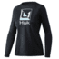 HUK Performance Fishing Reflection Pursuit Long-Sleeve Shirt - Women's, Medium, Black, H6120114-001-M