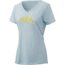 HUK Performance Fishing Script V-Neck Tee - Womens, Seafoam, Extra Large, H6100039-350-XL