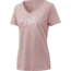 HUK Performance Fishing Script V-Neck Tee - Womens, Seashell Pink, Extra Small, H6100039-682-XS