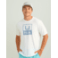 HUK Performance Fishing Stacked Logo Tee - Mens, White2, Medium, H1000427-101-M