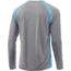 HUK Performance Fishing Strike Solid Long Sleeve Tee - Mens, Grey, Small, H1200197-020-S