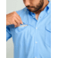 HUK Performance Fishing Tide Point Short Sleeve Shirt - Mens, Marolina Blue, Medium, H1500171-420-M