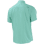 HUK Performance Fishing Tide Point Solid Short Sleeve Button Up - Mens, Julep, Large, H1500069-340-L
