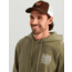 HUK Performance Fishing Tight Lines Cotton Fleece Hoodie - Mens, Moss, Medium, H1300129-316-M