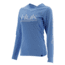 HUK Performance Fishing W Icon LS Tops, Long Sleeve - Womens, Carolina Blue, Small, H6120018-420-S