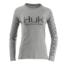HUK Performance Fishing W Pursuit Vented LS Tops, Long Sleeve - Womens, Grey, Large, H6120022-020-L