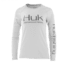 HUK Performance Fishing W Pursuit Vented LS Tops, Long Sleeve - Womens, White, Extra Small, H6120022-100-XS