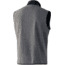 HUK Performance Fishing Waypoint Fleece Vest - Men's, Large, Charcoal Heather, H1300077-027-L