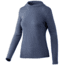 HUK Performance Fishing Waypoint Hoodie - Womens, Sargasso Sea, Extra Large, H6120108-409-XL