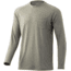 HUK Performance Fishing Waypoint Long-Sleeve Shirt - Mens, Large, Moss, H1200382-316-L