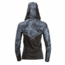 HUK Performance Fishing W Camo Icon Hoodie, Pullover - Womens, Hydro Glacier, Medium, H6120013-098-M