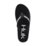 HUK Performance Fishing Y Flipster Sandals, Flip Flops - Youth, Black/White, 3, H8733100-001-3Y
