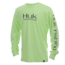 HUK Performance Fishing Y Icon LS Tops, Long Sleeve - Youth, Key Lime, Extra Large, H7120006-336-YXL