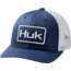 HUK Performance Fishing Solid Trucker Cap - Men's, Sargasso Sea, One Size, H3000301-409-1