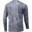 HUK Performance Fishing Stone Shore Pursuit L/S Shirt - Men's, Overcast Grey, M, H1200409-032-M