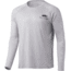 HUK Performance Fishing Sunset Bass Pursuit L/S Shirt - Men's, Oyster, S, H1200421-052-S
