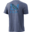 HUK Performance Fishing VC Jitterbug Tee - Men's, Sargasso Sea Heather, XXL, H1000347-416-XXL
