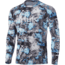 HUK Performance Fishing Vented Mossy Oak Fracture Pursuit L/S Shirt - Mens, Mossy Oak Lightning, L, H1200399-991-L