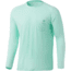 HUK Performance Fishing Waypoint L/S Shirt - Mens, Beach Glass, XXL, H1200382-339-XXL