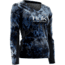 HUK Womens Kryptek Long Sleeve Icon Shirt, Kryptek Neptune H1200075NEPXS