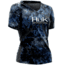 HUK Womens Kryptek Short Sleeve Icon Shirt, Kryptek Neptune H1200077NEPXS
