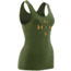 HUK Womens X Mark Tank, Heather Green H1000083HGNXS