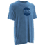 HUK Wood SW Tee, Heather Carolina Blue, Small H1000044HCBS