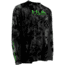 HUK Youth Kryptek Icon Long Sleeve Shirt, Typhon-Neon Green H7000001TY2YS