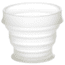 Humangear Collasible GoCup, Large, 8 Oz, Clear HG0320