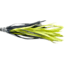 Humdinger Rubber Skirt, Chartreuse &amp; Black, 3 1/2in, 3 Pack, RS3-L