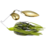 Humdinger Spinnerbait, Gold Colorado/Willow Blade, 4/0 Hook, Chartreuse/Black Skirt, 1/4oz, 02-L