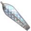 Huntington Lures Huntington Original Drone Spoon, 2 1/4in 3/0 Hook, 1/6oz, Silver Flash Scale, 0-SFS