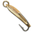 Huntington Lures Huntington Original Drone Spoon, 2 1/4in Size 6 Hook, Gold, 000G