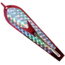 Huntington Lures Huntington Original Drone Spoon, 3 1/4in 5/0 Hook, 3/8oz, Electric Red/Silver Flash Scale, 1ER-SFS