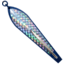Huntington Lures Huntington Original Drone Spoon, 5 1/2in 10/0 Hook, 1-1/8oz, Blue w/Silver Flash Scale, 3-1/2BL-SFS