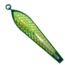 Huntington Lures Huntington Original Drone Spoon, 5 1/2in 10/0 Hook, 1-1/8oz, Mackerel Green w/Fluorescent Yellow Flash Scale, 3-1/2GR-YFS