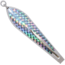 Huntington Lures Huntington Original Drone Spoon, 5 1/2in 10/0 Hook, 1-1/8oz, White w/Silver Flash Scale, 3-1/2W-SFS