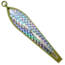 Huntington Lures Huntington Original Drone Spoon, 5 1/2in 10/0 Hook, 1-1/8oz, Yellow w/Silver Flash Scale, 3-1/2Y-SFS