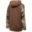 Huntworth Lifestyle Performance Fleece Horizontal Camo Flag Hoodie - Youth, Dark Earth/Tarnen, Extra Large, E-9602-YB-DKE/TRN-XL
