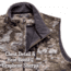 Huntworth Saskatoon Heat Boost Heavyweight Windproof Softshell Vest - Mens, Tarnen, Medium, E-9544-TRN-M