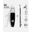 HURLEY One And Only Inflatable Paddle Board Set, 10ft 6in, White/Black, HUR-007