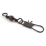 Hurricane Barrel Swivelinterlock #12, Black, 12/Pack, H-BBISS1212