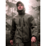Huto Lifestyle Bone Dry Rain Jacket, Green/Grey, Large, BNERN-JCKT-GRYGRN-L