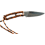 Huto Lifestyle EXO-Skeleton High Mountain M390 Steel 3.25in Fixed Blade Knife, Satin, Orange/Black, EXOSKTNHGHMTNM390SO/B